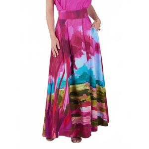 NEW EMILY MCCARTHY milly maxi skirt in bellamy sunset